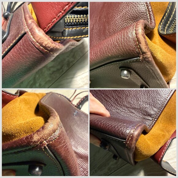 COACH ROGUE IN OXBLOOD SEE DESCRIPTION *PRICE FIRM - Picture 8 of 10